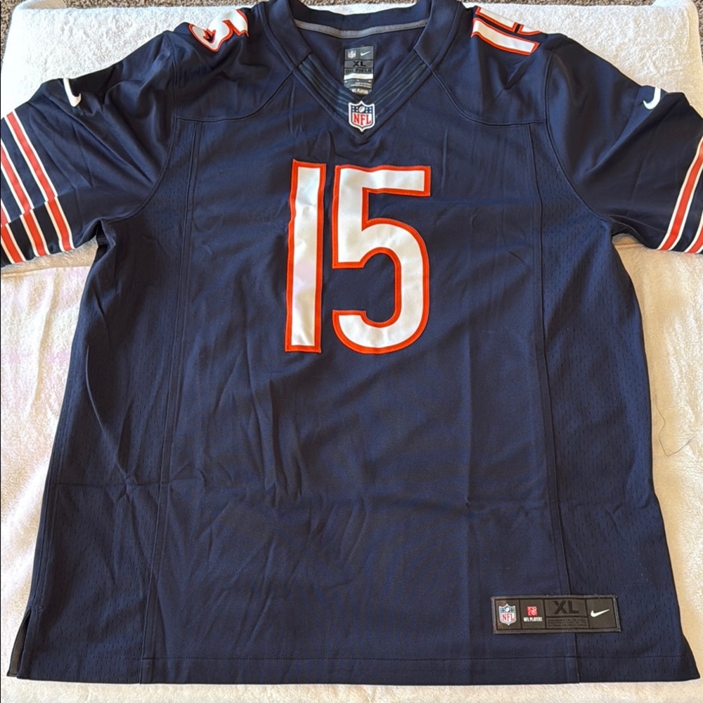 NFL Chicago Bears Blue and Orange Jersey - Official Team Apparel